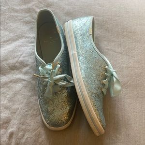 Blue sparkle Keds x Kate Spade size 7.5